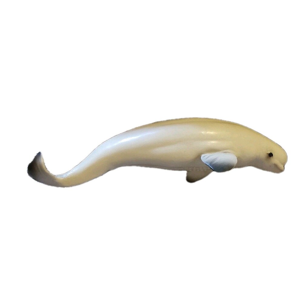 Beluga Whale Figure Sea Life Marine Ocean By Toymany